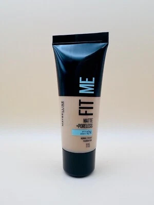 Maybelline Fit me! Matte + Poreless Make-up (30ml) 115 Ivory *NEU* - Bild 1 von 2