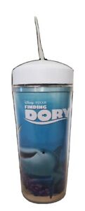 Finding Dory 16 oz. Buddy Cup Tumbler, Dory  Nemo, Kids Cup with Lid and Straw