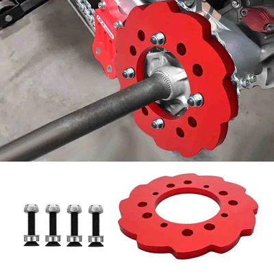 Red Aluminum Sprocket Guard For Honda TRX250R TRX450R TRX300EX Trx 450 450R 250 Foto 1 de 4