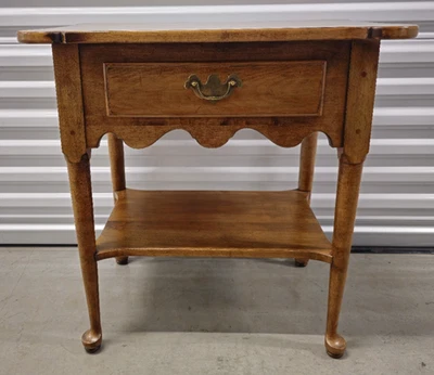 Ethan Allen Circa 1776 Night Table, Maple, Item #18-5016 in #218 Finish - Image 1 of 4