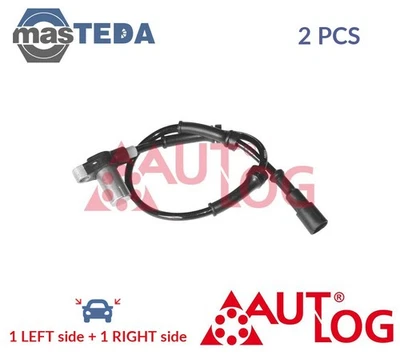 AS4144 ABS WHEEL SPEED SENSOR PAIR FRONT AUTLOG 2PCS NEW OE REPLACEMENT - Image 1 of 4