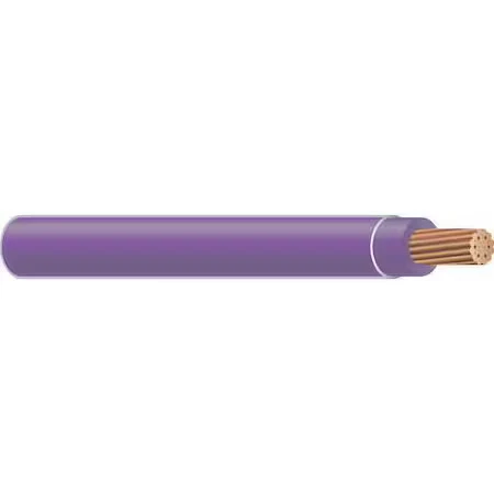 Alambre de construcción Southwire 48560701 Thhn, cobre, 6 AWG, 1C, púrpura, trenzado, 500 Foto 1 de 1