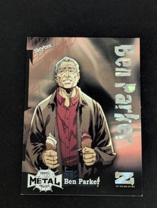 BEN PARKER 2022 Skybox Marvel Metal Spider-Man #4 Z-Force Amazing Rave 35/62 - Picture 1 of 2
