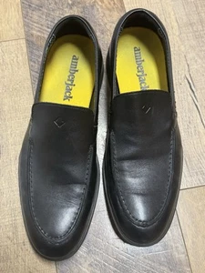 Mocassino Amberjack The uomo taglia 10 M nero ossidiana pelle pieno fiore - Foto 1 di 7