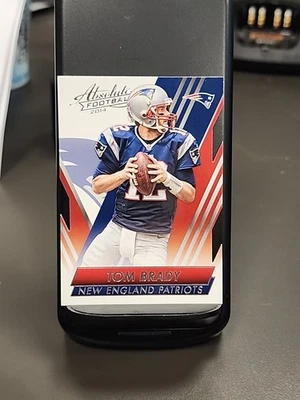 2014 Panini Absolute - Die Cut #44 Tom Brady - Image 1 of 2