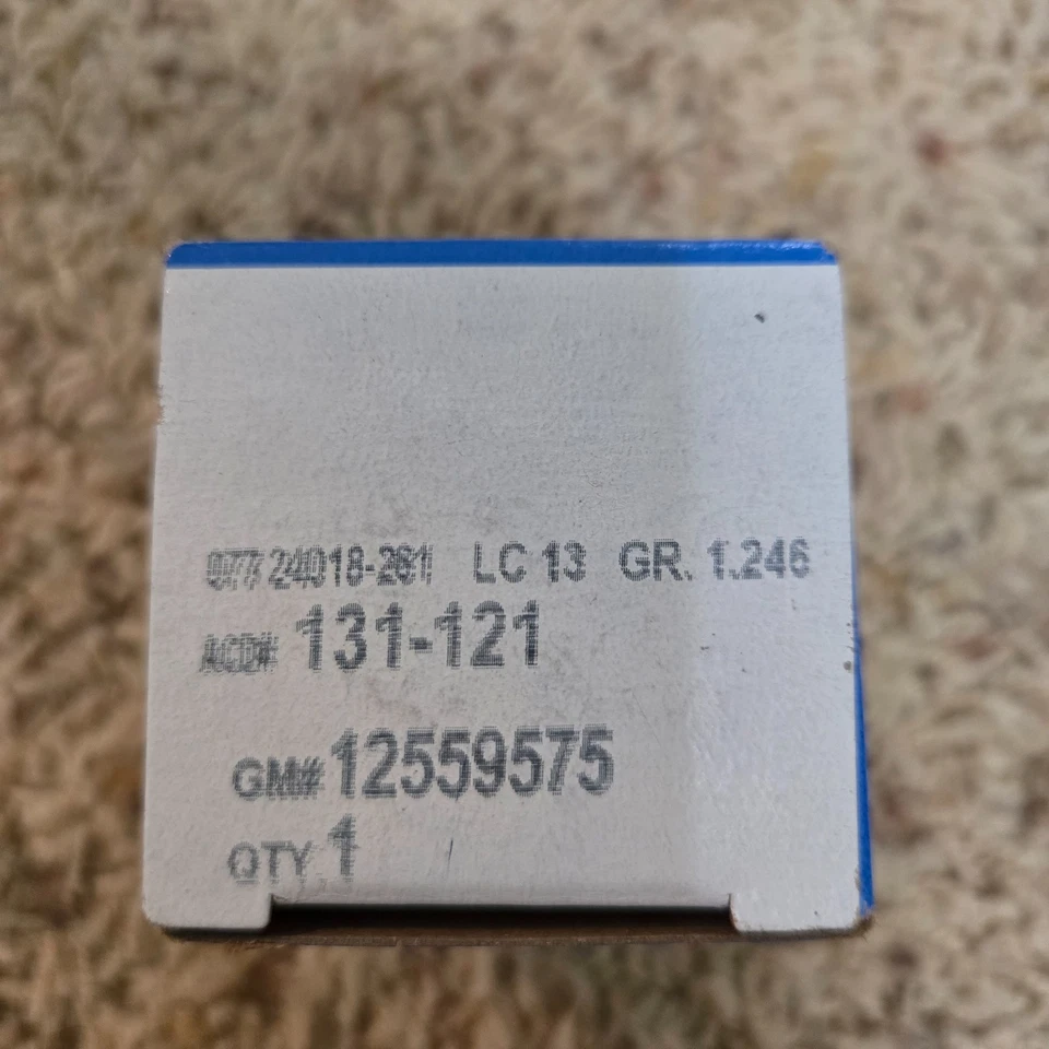 Termostato refrigerante motor piezas originales GM GM # 12559575, AC Delco # 131-121 Foto 1 de 4