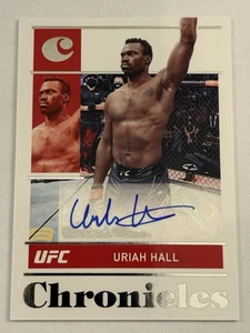 2022 Chronicles UFC Uriah Hall Auto - Bild 1 von 2