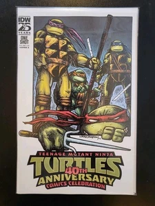 TEENAGE MUTANT NINJA TURTLES 40TH ANNIVERSARY #1 - LAIRD & EASTMAN COVER - IDW - Picture 1 of 1