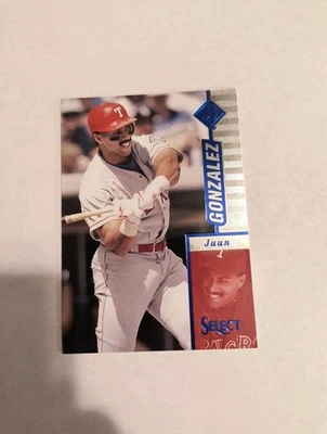 JUAN GONZALEZ 1997 SELECT #1 FREE SHIPPING - Image 1 of 2