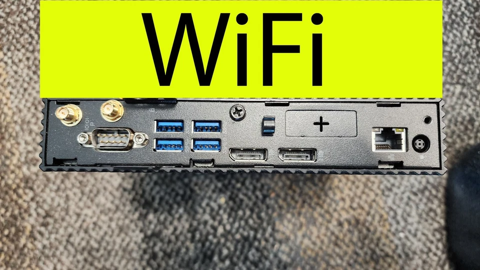 WiFi WYSE Dell 5070 Thin Client Intel Quad Core 32GB 8GB RAM TPM 2.0 RS232 POWER - Image 1 of 4