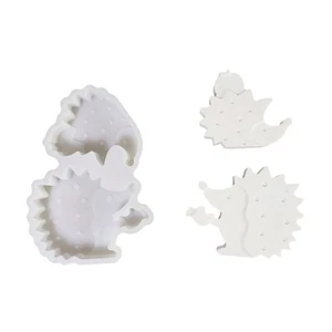 Hedgehog Statue Silicone Molds for Handmade Soap Making Home Decoration - Picture 1 of 8
