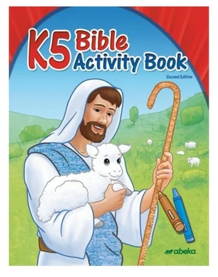 Abeka k5 Bible Activity Book. Second Edition. Brand New! Loose Leaf. - Image 1 of 4