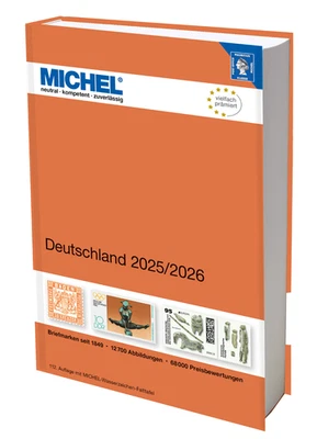MICHEL Timbre Catalogue Allemagne 2025/2026 NEUF - Photo 1/4