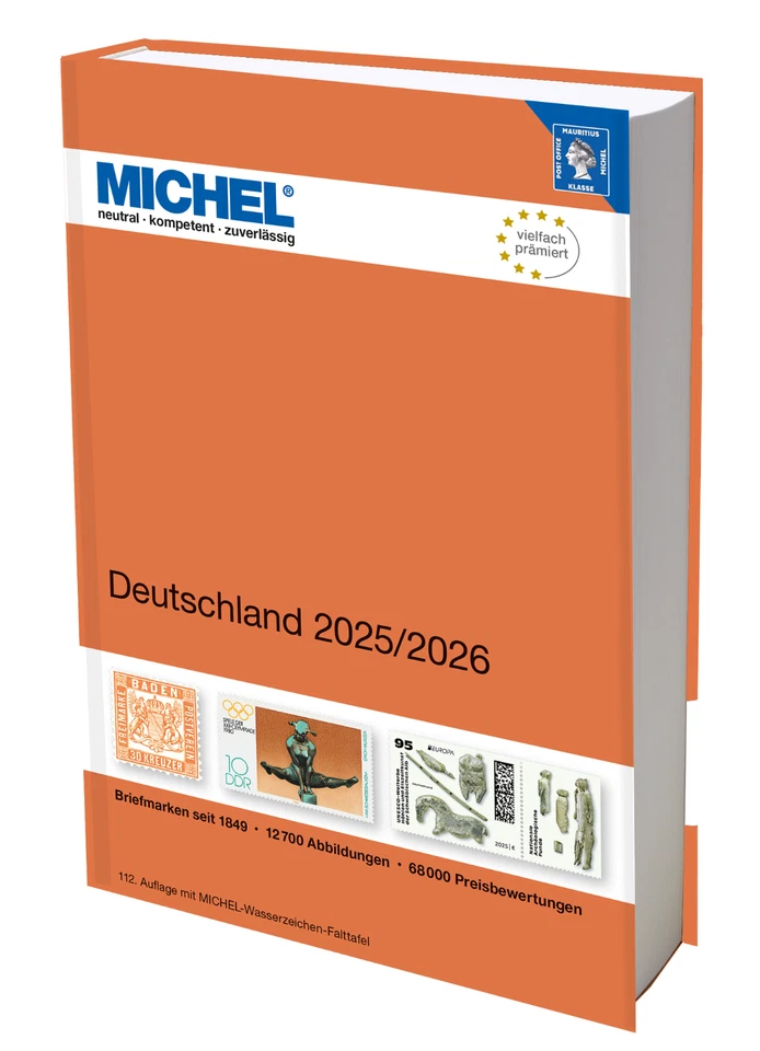 MICHEL Timbre Catalogue Allemagne 2025/2026 NEUF
