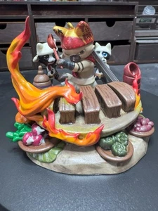 Chibi Meowscular Chef, Figurine en impression 3D résine, peinte à la main - Imagen 1 de 8