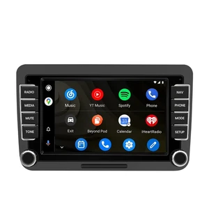 Radio Carplay 64 GB per Passat Golf 6 5 Polo 6R T5 Touran Android Navi Bluetooth - Foto 1 di 12