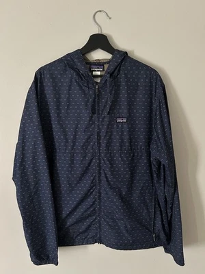 Vintage 90’s Patagonia Mens Light & Variable Windbreaker Jacket Size XL Blue - Image 1 of 4