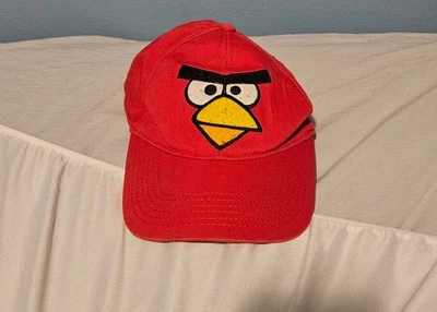 Angry Birds Rovio 2012 Red Baseball Mens Cap Hat Adjustable Snapback One Size - Image 1 of 3