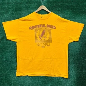 Grateful Dead On Tour 1980 Rock Band T-Shirt Size Extra Large - Picture 1 of 4