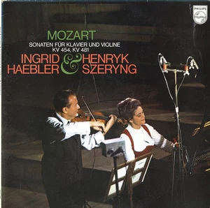 MOZART Violin Sonatas K.454 481 SZERYNG HAEBLER Philips 6500055 Red/Silver 1969 - Picture 1 of 3