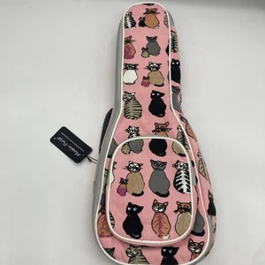 MUSIC FIRST Canvas 21“ Sopran “MISS CAT” Ukelele Case Tasche  - Bild 1 von 3