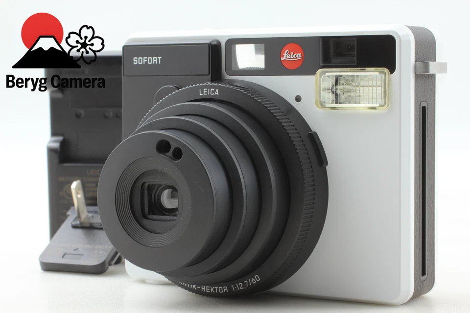 [Near MINT] Leica SOFORT 2754 Instant AF Film Camera Type 2754 White From JAPAN - Image 1 of 4