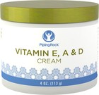 Revitalizing Vitamin E, A & D Cream | 4 Oz Jar | by Piping Rock