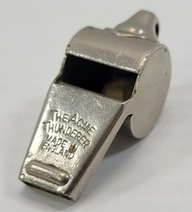 *C55) Vintage The Acme Sports Police Metal Whistle Made in England - Picture 1 of 9