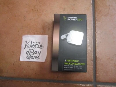 NIB! Duracell POWERMAT BACKUP BATTRY FOR iPhone 3G/3GS/4/4S iPod touch 2/4 nano6 - Image 1 of 4