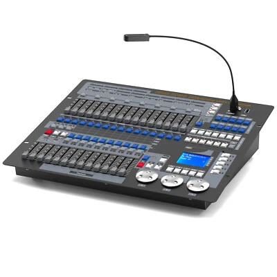 DMX512 1024CH Controller Console di Controllo Trasmettitore Ricevitore per Illuminazione Stage - Immagine 1 di 4