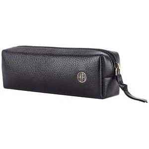 Neu Echtleder Utility Etui Etui für Schreibwaren Kosmetik Karten Männer Frauen - Bild 1 von 6