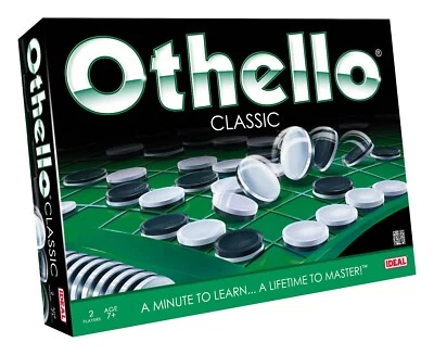 IDEAL Othello Classic Strategy Board Game- 2 Player Competitive Fun for All Ages - Image 1 of 4