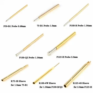 0.68/1/1.36/2mm Testing Probe Needle Pogo Pin Spring Electric Sleeve Receptacle - Picture 1 of 1