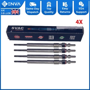 4X Heater Glow Plugs For Audi VW Skoda Seat 1.6 2.0 Diesel 03L963319A 060963319F - Picture 1 of 4