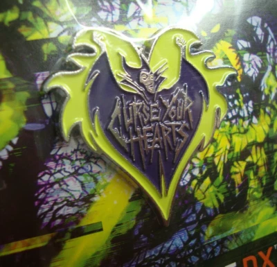 Maleficent Disney Villains Pin Curse Your Hearts Sleeping Beauty Loot Crate Foto 1 de 3