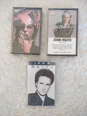 John Waite Cassette Tape Lot of 3 Ignition, Rovers Return, Mask of Smiles TESTED - Image 1 of 3