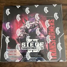 TRANSFORMERS TCG, WAR FOR CYBERTRON SIEGE II BOOSTER BOX OF 30 PACKS