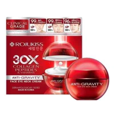 ROJUKISS Anti-Aging Face Eye Neck Lifting Cream Collagen Peptides Vitamin 30ml - Image 1 of 4