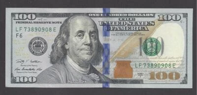 $100 FEDERAL RESERVE NOTE, SERIES 2009A, ATLANTA (LF73890908E), UNC - Image 1 of 2