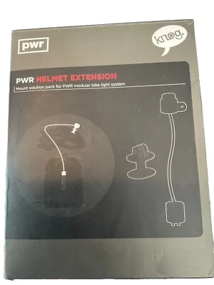 ¡Nuevo! Knog PWR Accesorios Casco Bicicleta Extensión Montaje Foto 1 de 3