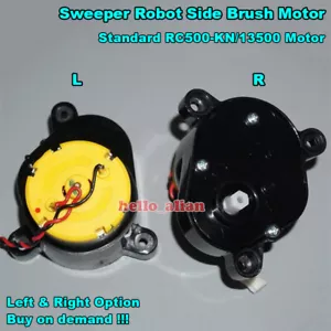 RC500-KN/13500 DC6V-12V Mini Round 32mm Electric Gearbox Motor For Sweeper Robot - Picture 1 of 12
