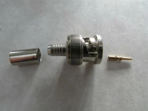 2 pack 55487765 Amphenol 554-87/765 connector 10-71541 3 PC BNC - Picture 1 of 2