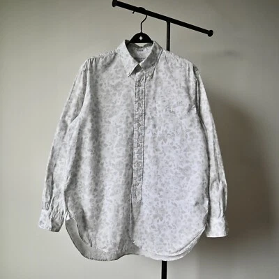Engineered Garments rose print cotton 19th century BD shirt, made in USA, size M - Image 1 of 4