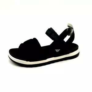 Cougar Womens Leona Sporty Sandal Navy Leather Hook Loop Ankle Strap 6M NEW - Picture 1 of 10