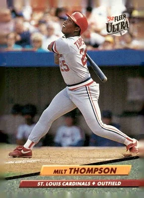 1992 Ultra #272 Milt Thompson - Image 1 of 2