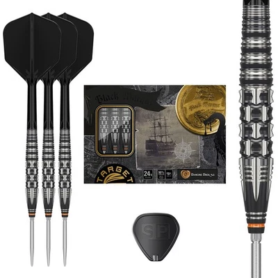 Black Marque Dancing Duck G4 90% Tungsten SP Steel Tip Darts by Target Japan - image 1 of 3