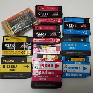10 EMPTY Ink Cartridges Compatible HP 933XL Colour - Photo 1/2