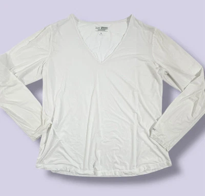 Женская футболка для гольфа Jamie Sadock Sunsense цвет OffWhite Stretch топ с длинным рукавом размер XL - Изображение 1 из 4