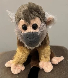 NEU WILD REPUBLIC PLÜSCHTIER CUDDLEKINS 8 ZOLL EICHHÖRNCHEN AFFE KUSCHELTIER TEDDY - Bild 1 von 7