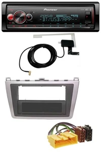 Pioneer Bluetooth DAB USB MP3 Autoradio für Mazda 6 (08-12) silber schwarz - Bild 1 von 8